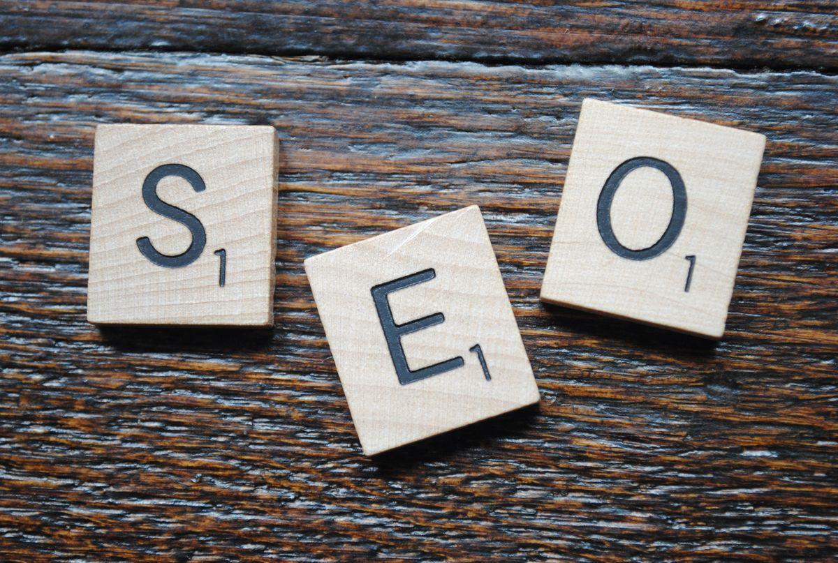 SEO tiles representing local search ranking strategy